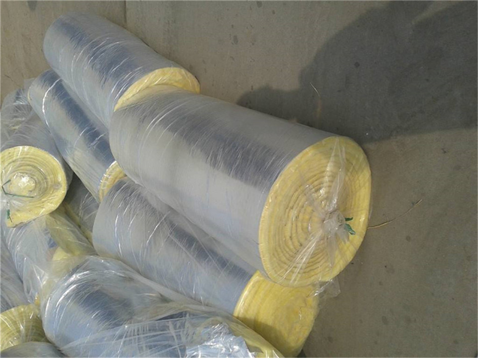 Thermal conductivity of glass wool felt