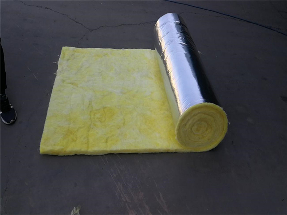 Rolled glass cotton felt