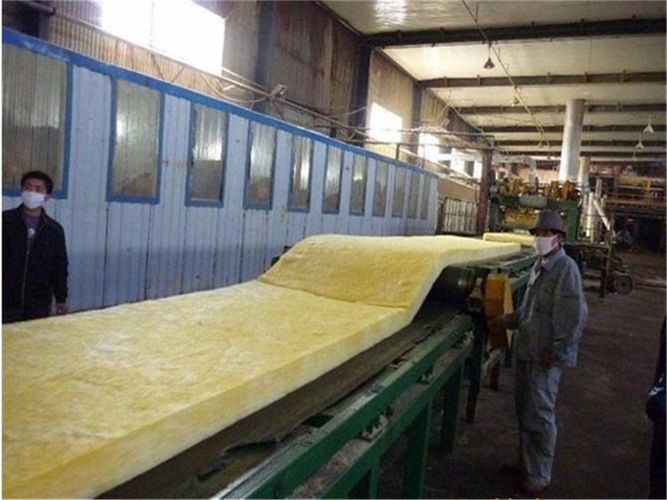 Thermal insulation glass wool roll felt