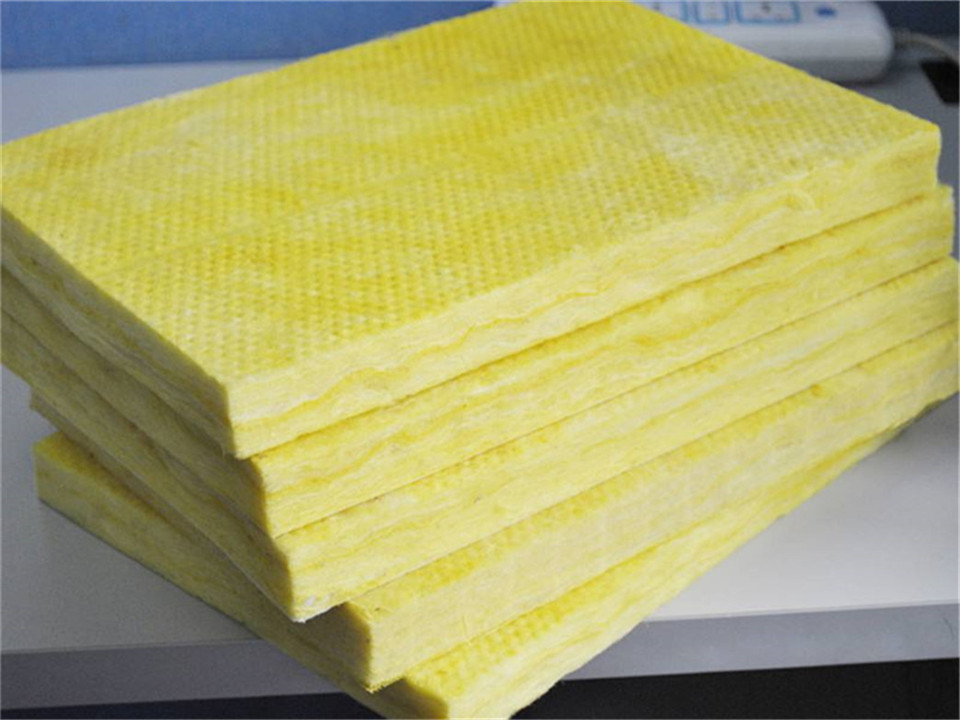 Thermal insulation material glass wool board