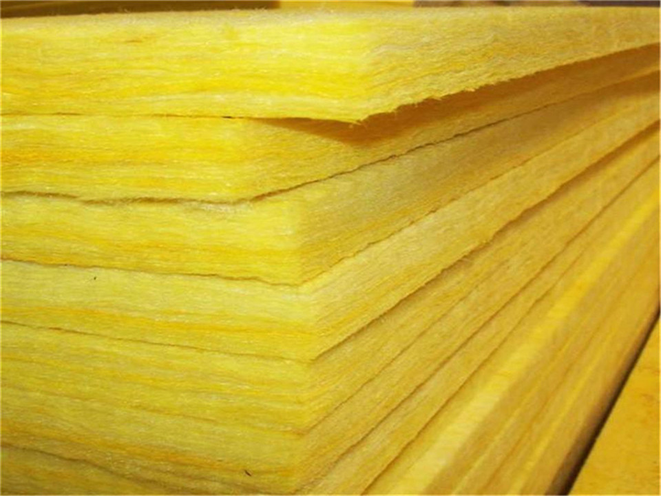 Thermal insulation material glass wool board