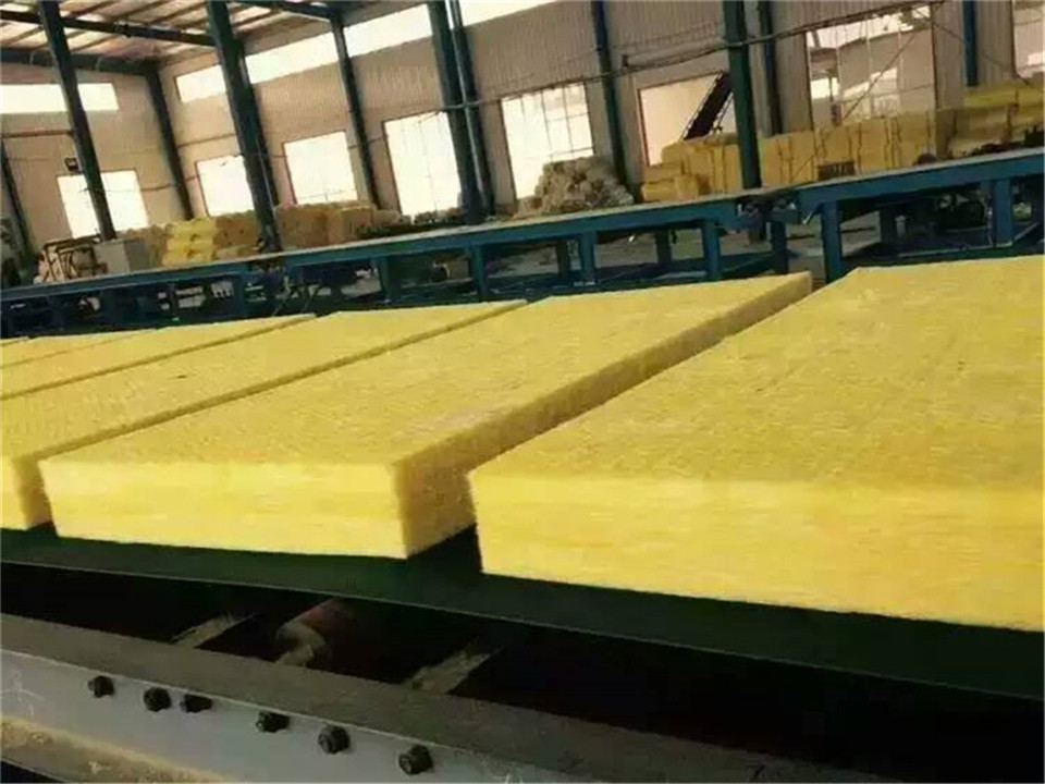 Thermal insulation material glass wool board