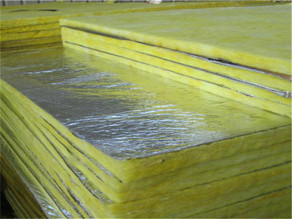 What material is glass wool board