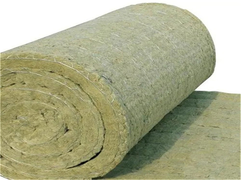 Installation method of pipe rock wool felt