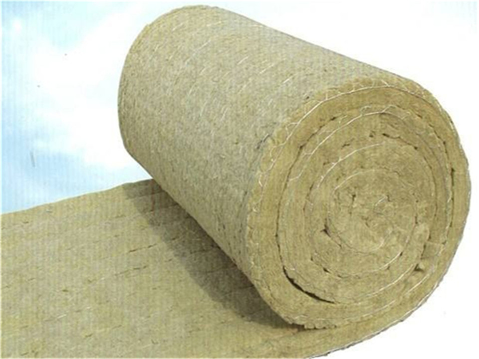 Fireproof rock wool felt